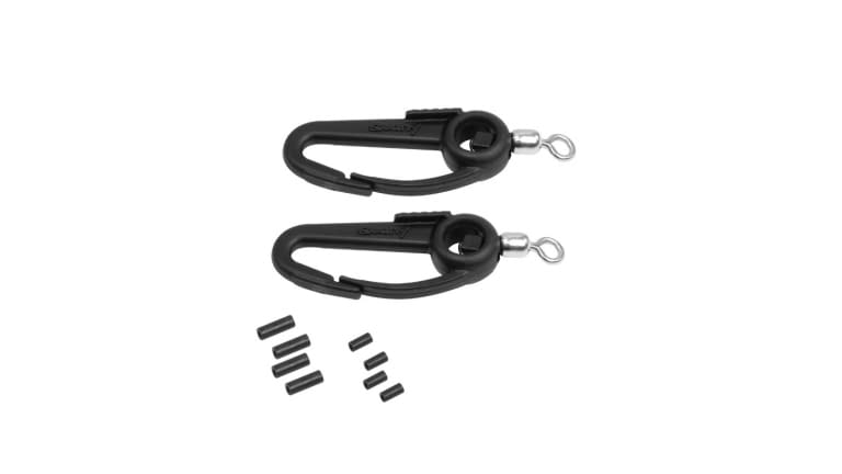 Scotty 1009 2 Lead Weight Swivel Hooks and 6 Wire Connectors