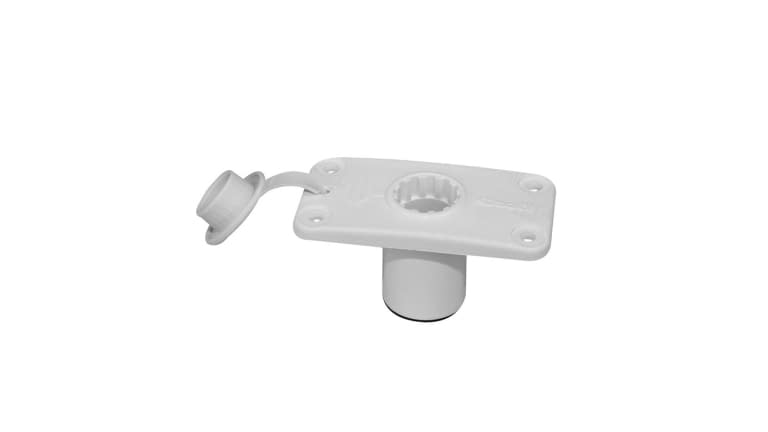 Scotty 244 Flush Deck Mount Straight Bracket | Fisherman's Warehouse