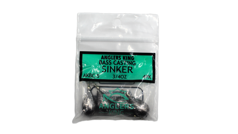 Anglers King Bass Casting Sinkers