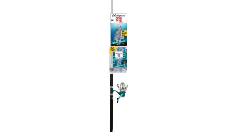 Buy Shakespeare Catch More Fish Spinning Beach / Surfcasting Package 10ft  8-12kg 3pc online at