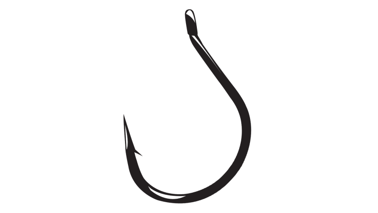 Gamakatsu Finesse Wide Gap Hook Size 1, NS Black, per 6