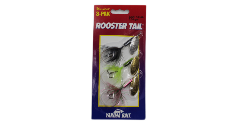 Worden's Rooster Tail 3 Pack - BCR