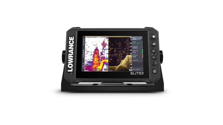 Lowrance Hook2-7x Splitshot GPS Fishfinder 200 kHz and DownScan Imaging