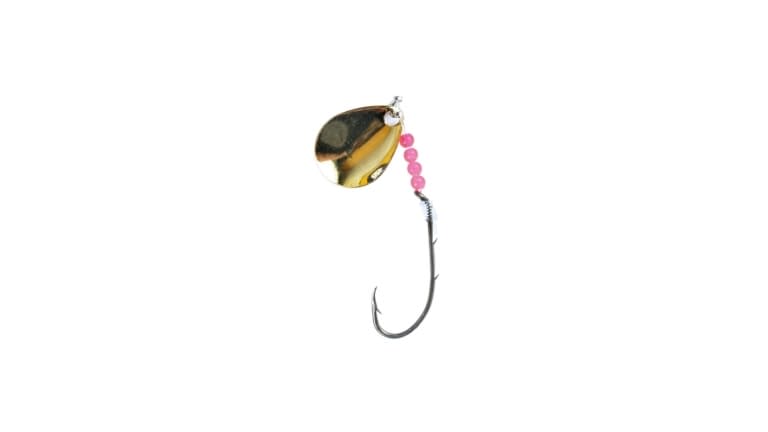 Eagle Claw Gold Treble Snelled Hook