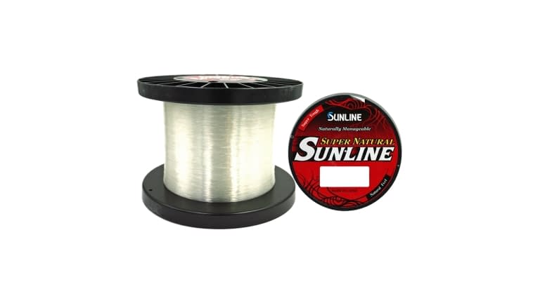 Sunline Super Natural Monofilament Line 12 lb.; Clear; 3300 yds.