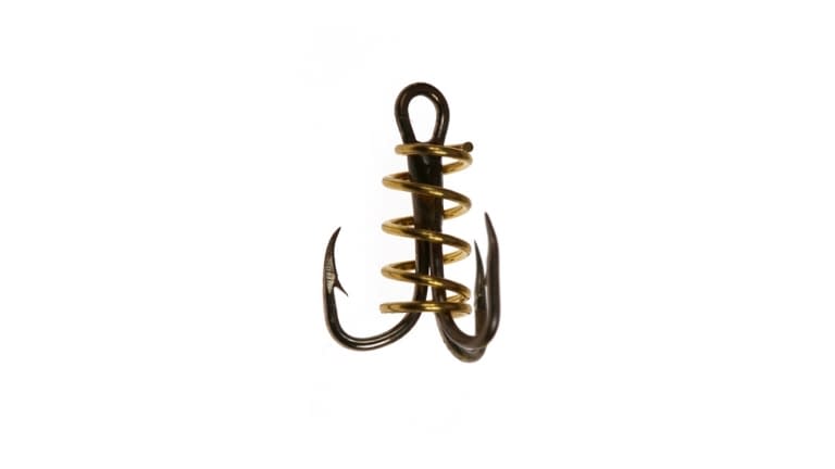 Eagle Claw Soft Bait Treble Hook with Spring