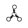 Eagle Claw 3-Way Swivels - Style: BL