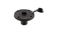 Scotty 344-BK Round Flush Deck Mount - Thumbnail