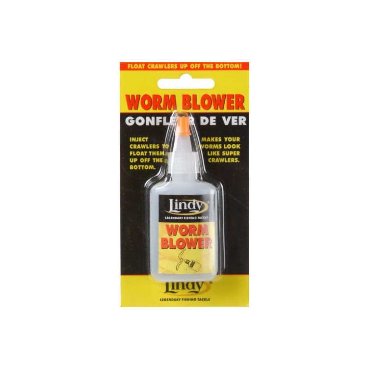 Lindy Worm Blower for Fishing Bait